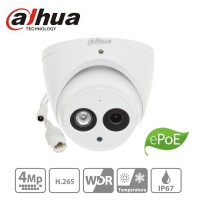 Dahua IPC-HDW4431EM-ASE Caméra 4 mp avec micro IP Poe dôme infrarouge 50m